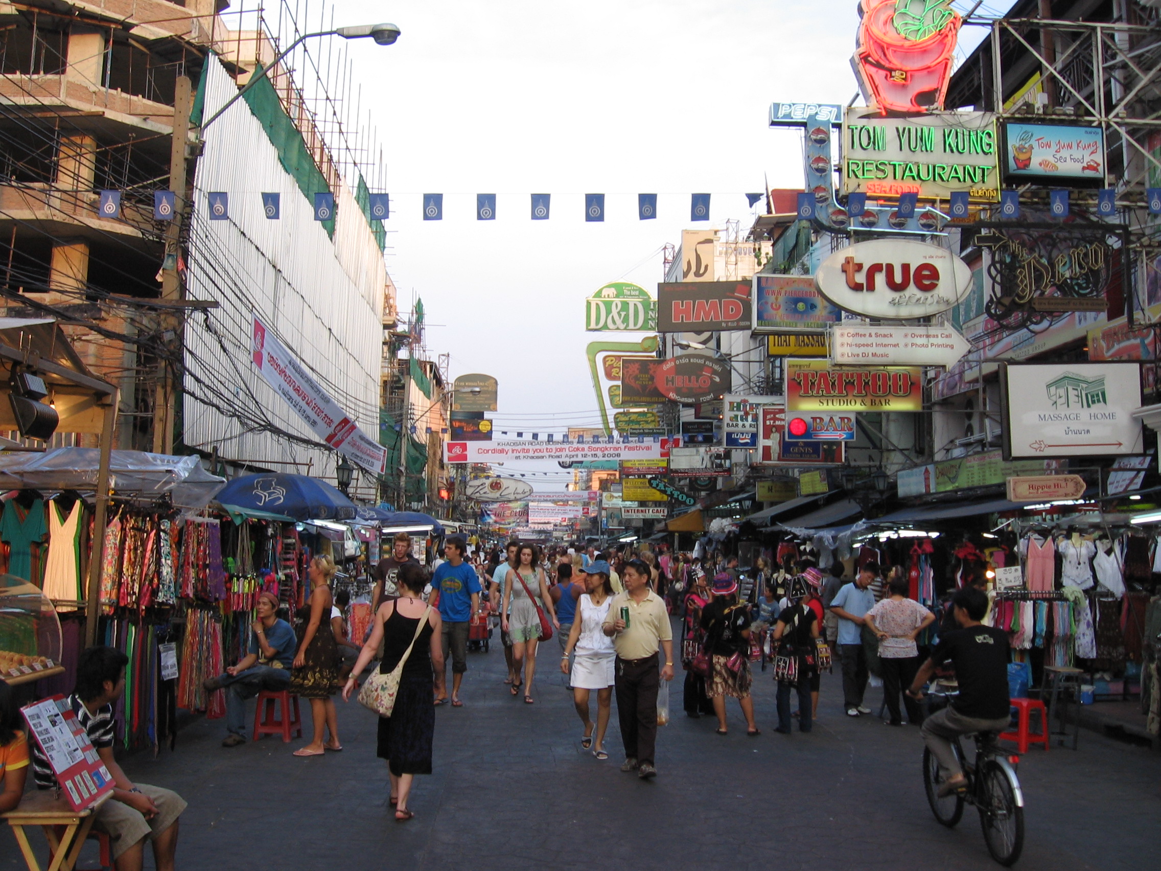 khao san road, bangkok